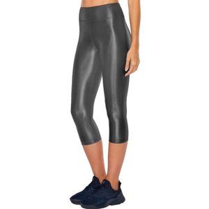 Koral Black Shiny Leggings